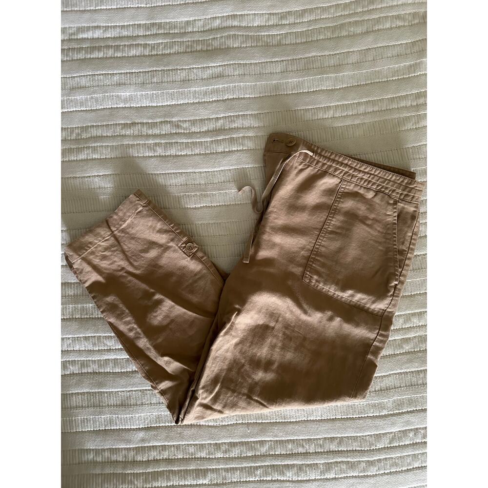 Talbots Straight-Leg Pants in Light Brown